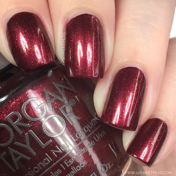 Nail polish swatch / manicure of shade Morgan Taylor Wish Upon a Starlet