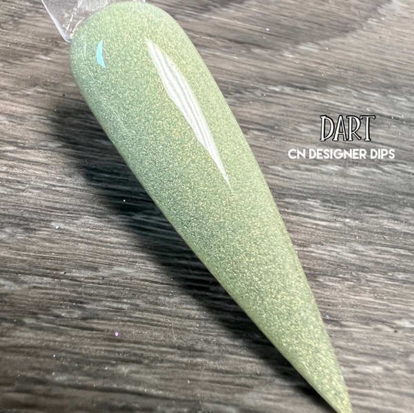 Nail polish swatch / manicure of shade CN Designer Dart