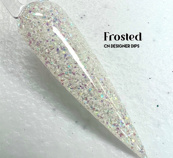 Nail polish swatch / manicure of shade CN Designer Frosted