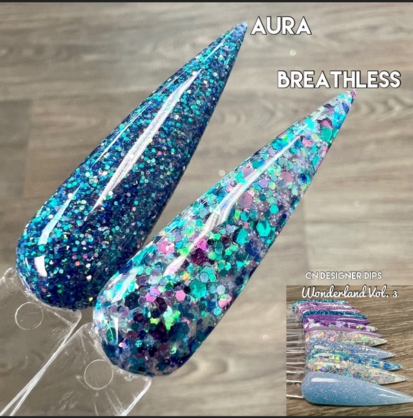 Nail polish swatch / manicure of shade CN Designer Aura