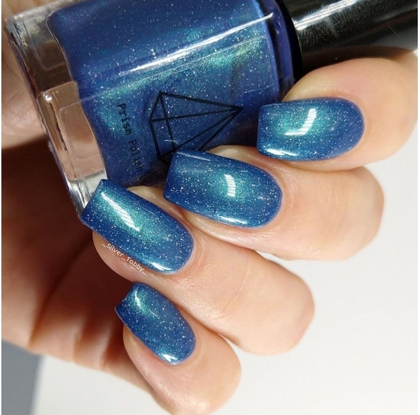 Nail polish swatch / manicure of shade Prism Polish Dancing With The Dog