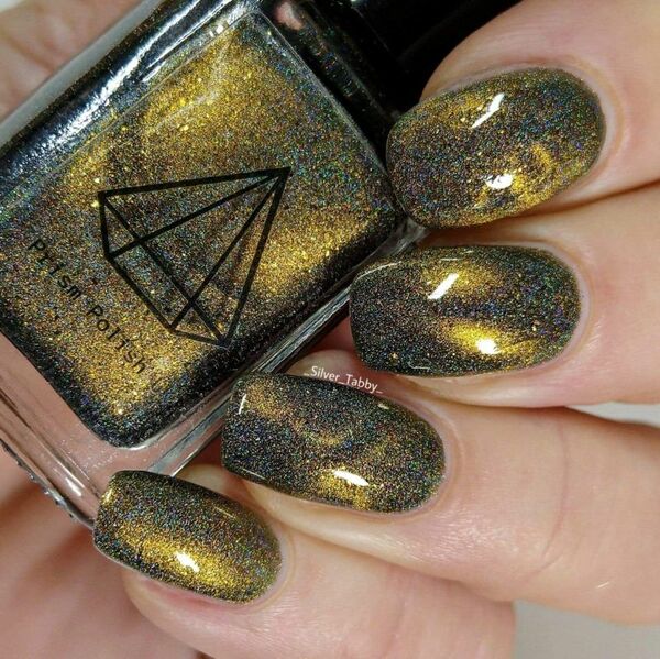 Nail polish swatch / manicure of shade Prism Polish Does It Sound Like I'm Ordering Pizza
