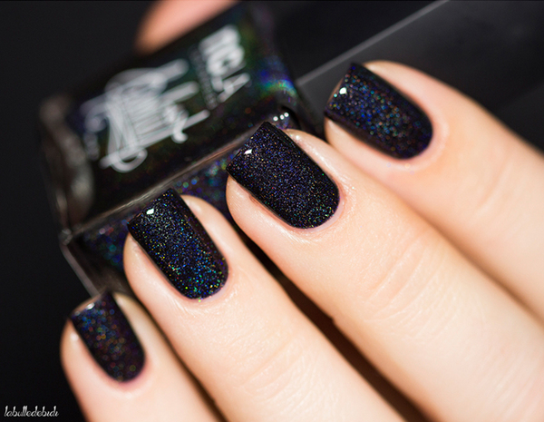 Nail polish swatch / manicure of shade NCLA Wandering Stars