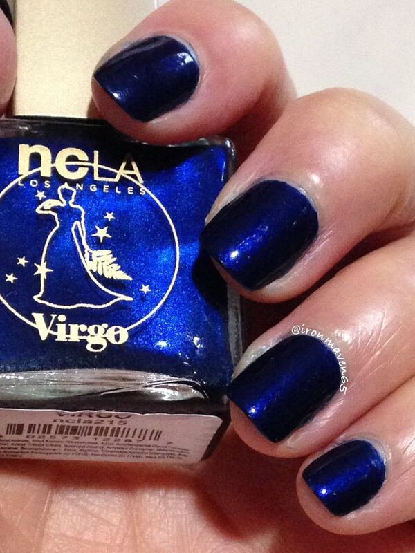 Nail polish swatch / manicure of shade NCLA Virgo