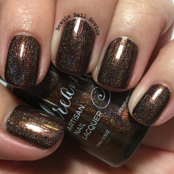 Nail polish swatch / manicure of shade Dreamland Lacquer Sassenach