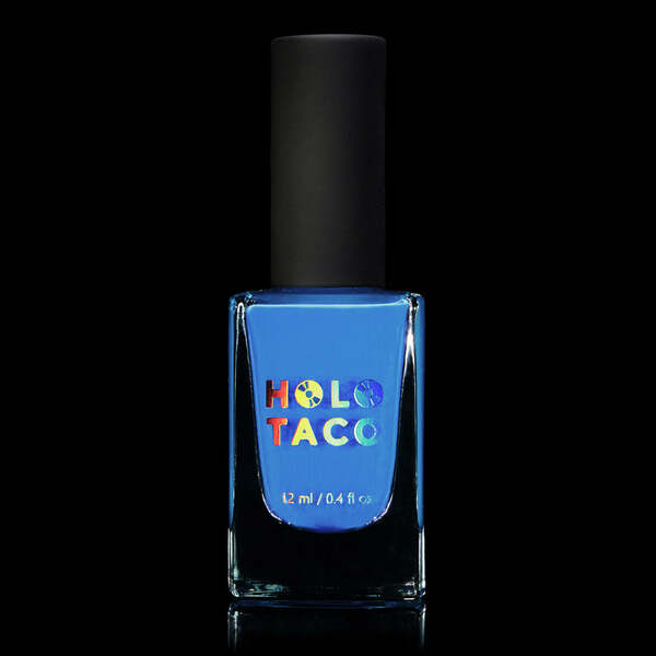 Nail polish swatch / manicure of shade Holo Taco Bored Meeting