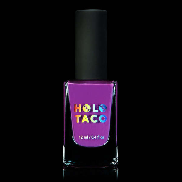 Nail polish swatch / manicure of shade Holo Taco Work Bestie