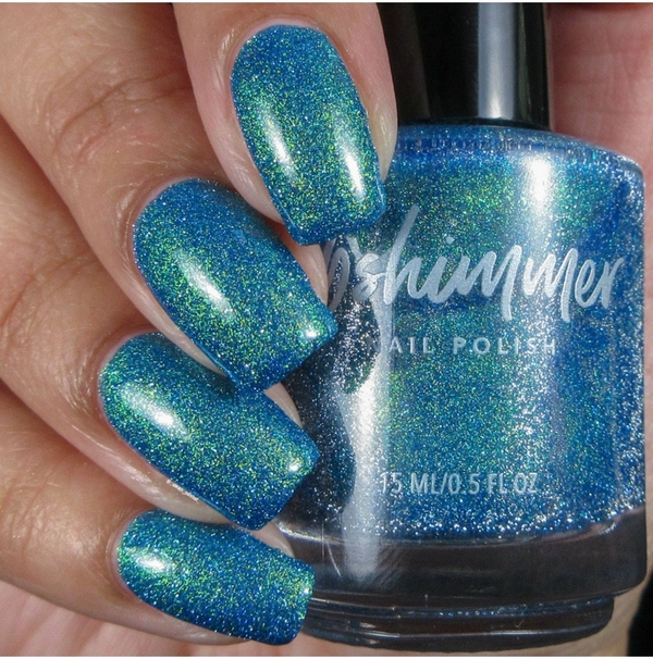 Nail polish swatch / manicure of shade KBShimmer Beach You to It