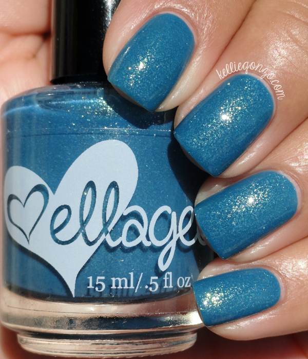 Nail polish swatch / manicure of shade Ellagee Mhysa