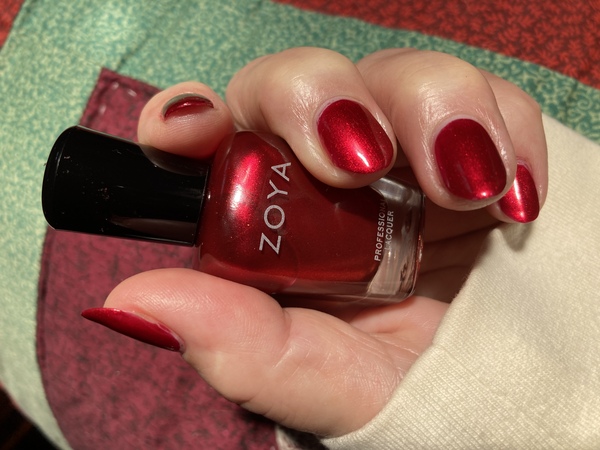 Nail polish swatch / manicure of shade Zoya Rashida