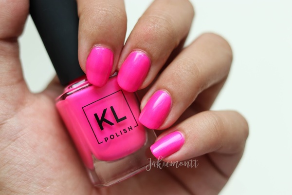 Nail polish swatch / manicure of shade KL Polish Mia