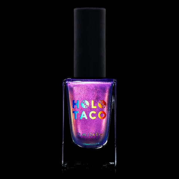 Nail polish swatch / manicure of shade Holo Taco Flash Drive