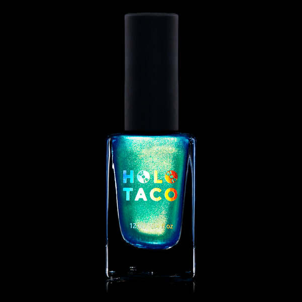 Nail polish swatch / manicure of shade Holo Taco Lite Link