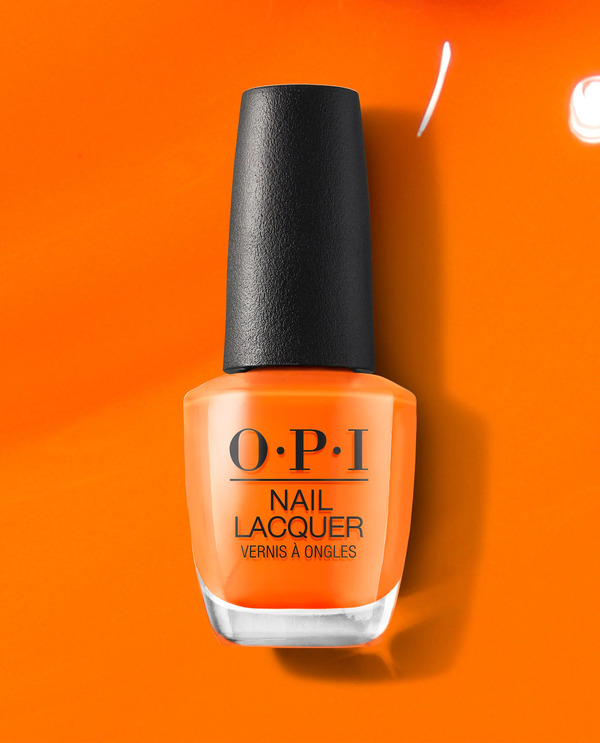 Nail polish swatch / manicure of shade OPI Pants on Fire!