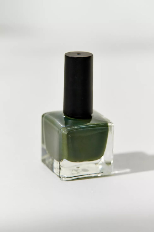 Nail polish swatch / manicure of shade Urban Outfitters Army Brat