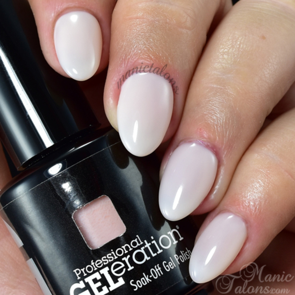 Nail polish swatch / manicure of shade GELeration Endure