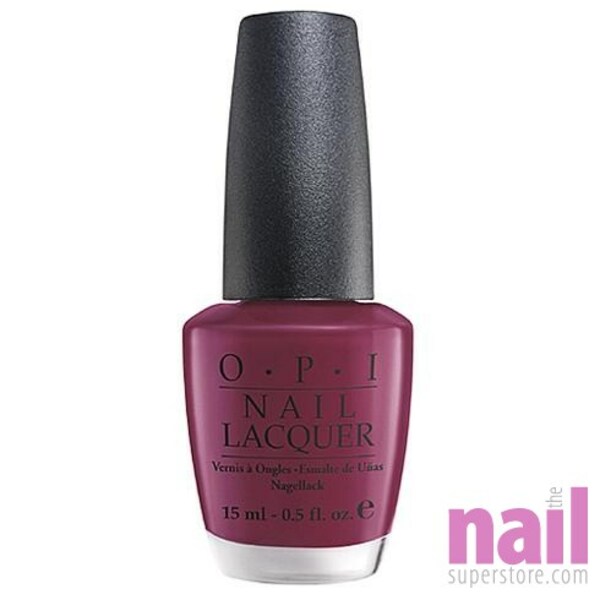 Nail polish swatch / manicure of shade OPI No Spain No Gain