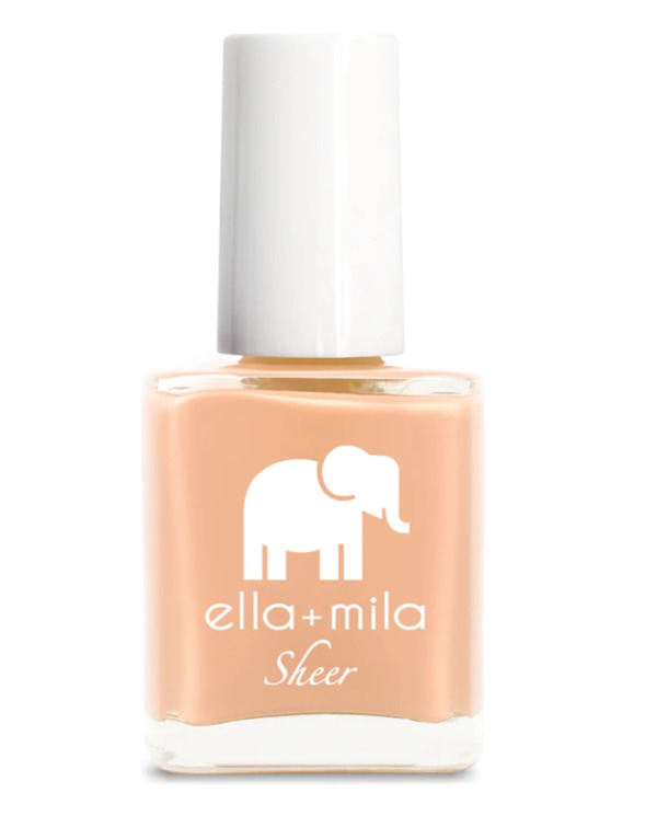 Nail polish swatch / manicure of shade Ella and Mila Bare