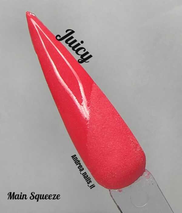 Nail polish swatch / manicure of shade Revel Juicy