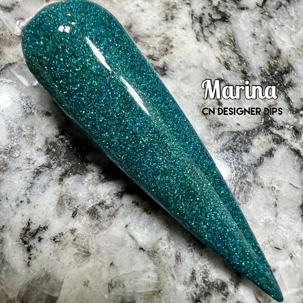 Nail polish swatch / manicure of shade CN Designer Dips Marina