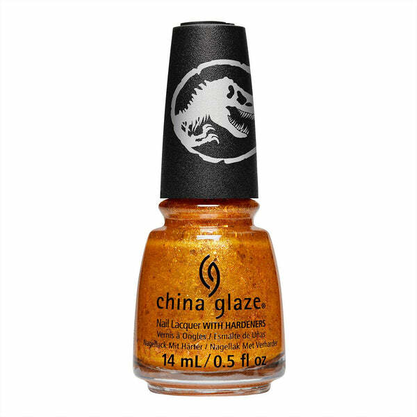 Nail polish swatch / manicure of shade China Glaze Preserved in Amber