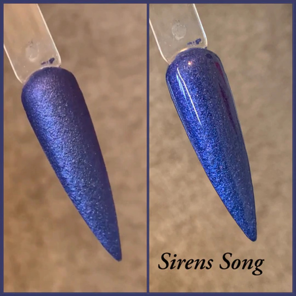 Nail polish swatch / manicure of shade Jewels Dips Sirens Song