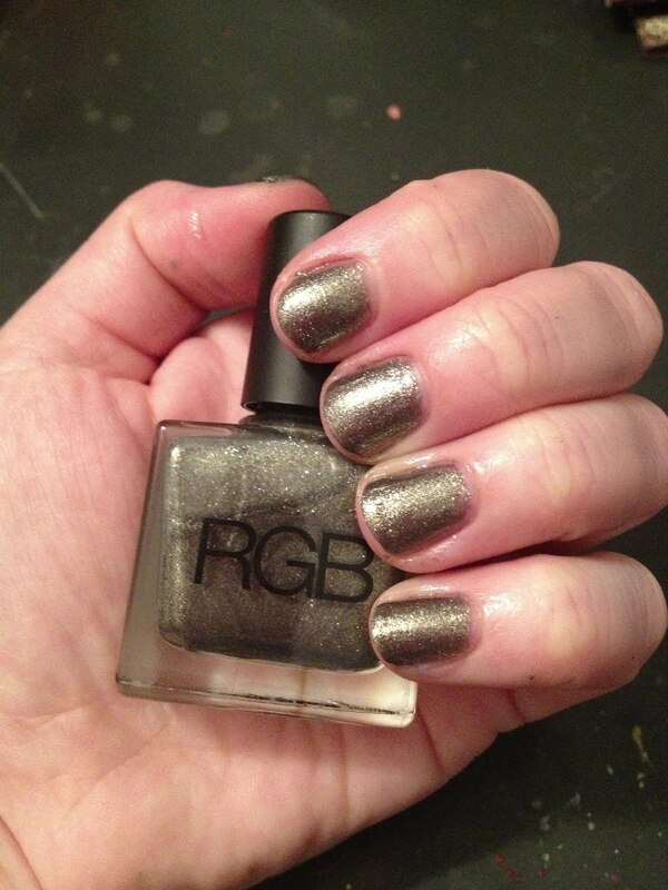 Nail polish swatch / manicure of shade RGB Cosmetics Flint