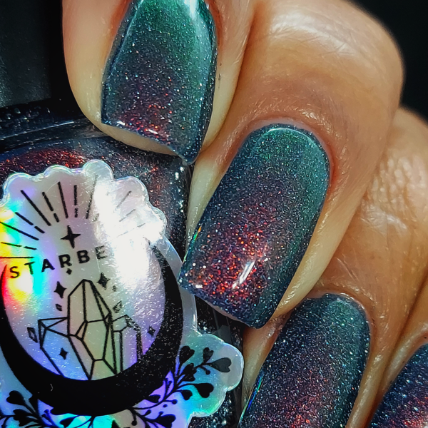 Nail polish swatch / manicure of shade Starbeam Leviathan