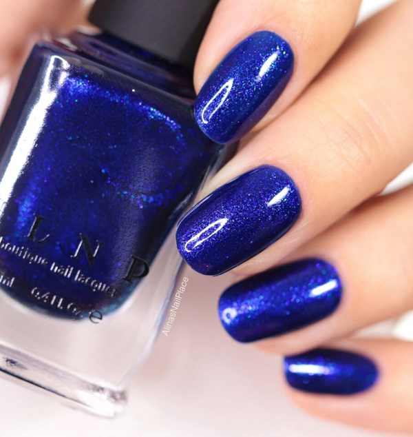 Nail polish swatch / manicure of shade I Love Nail Polish Midnight Kiss