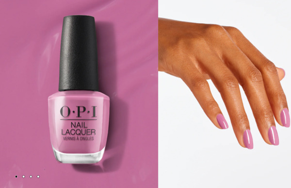 Nail polish swatch / manicure of shade OPI Arigato from Tokyo
