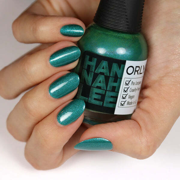 Nail polish swatch / manicure of shade Orly Hannah's Floresta