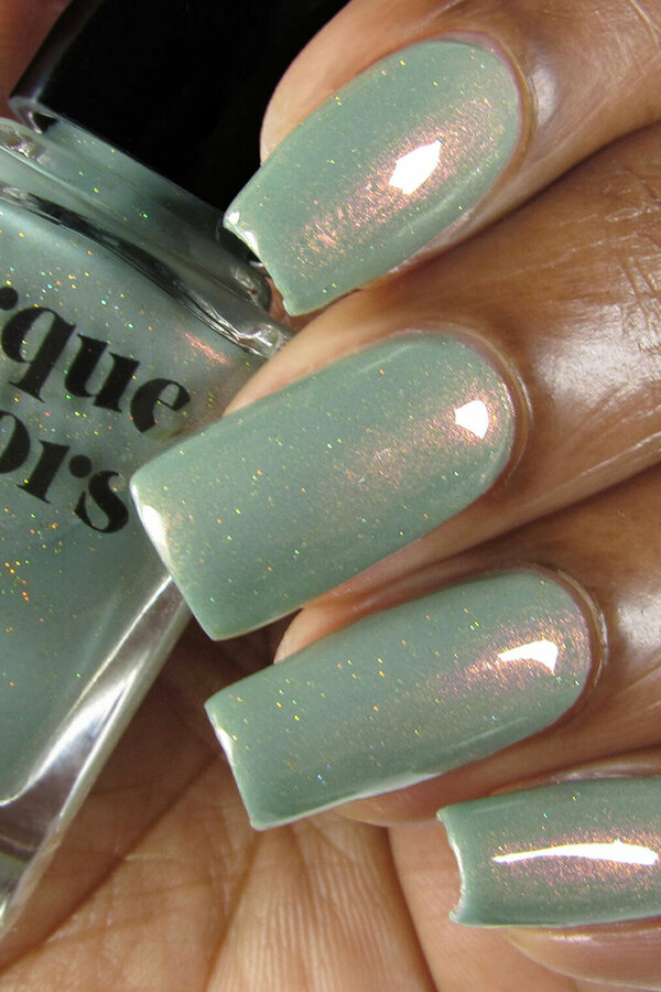 Nail polish swatch / manicure of shade Cirque Colors Succulent Garden