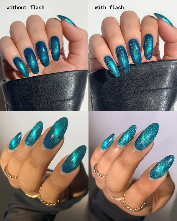 Nail polish swatch / manicure of shade Mooncat Poseidon's Prize