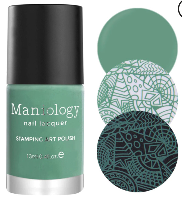 Nail polish swatch / manicure of shade Maniology Rustle