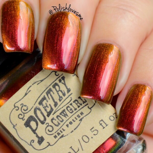 Nail polish swatch / manicure of shade Poetry Cowgirl You Are Stronger Than You Think