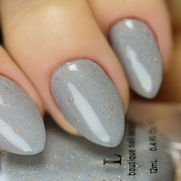 Nail polish swatch / manicure of shade I Love Nail Polish Tombstone