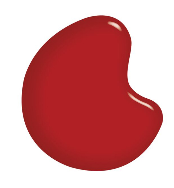 Nail polish swatch / manicure of shade Sally Hansen Miracle Gel Rhapsody Red