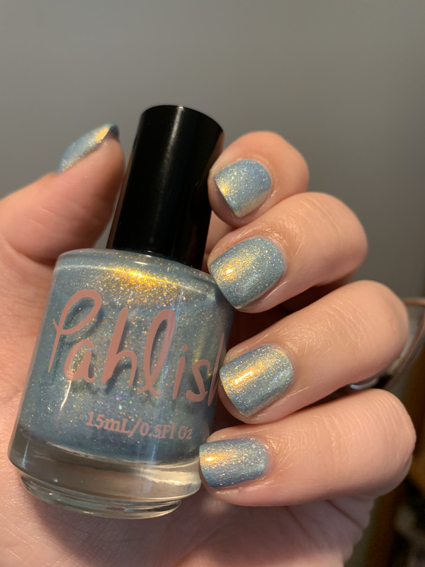 Nail polish swatch / manicure of shade Pahlish Supermoon