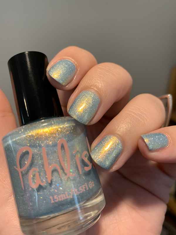 Nail polish swatch / manicure of shade Pahlish Supermoon