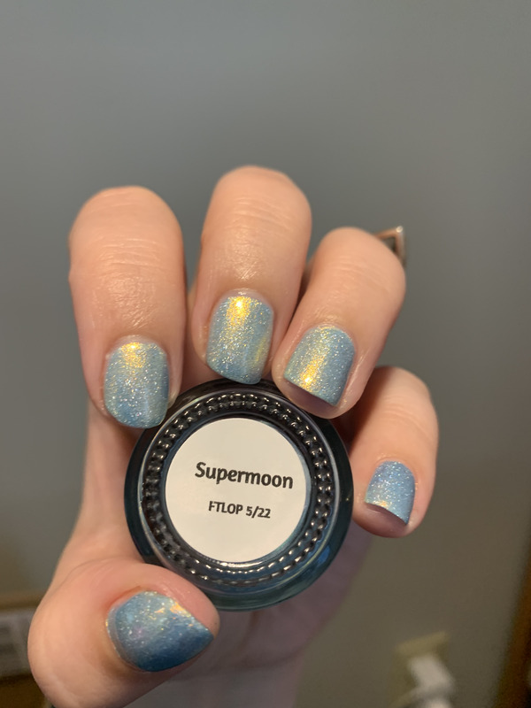 Nail polish swatch / manicure of shade Pahlish Supermoon