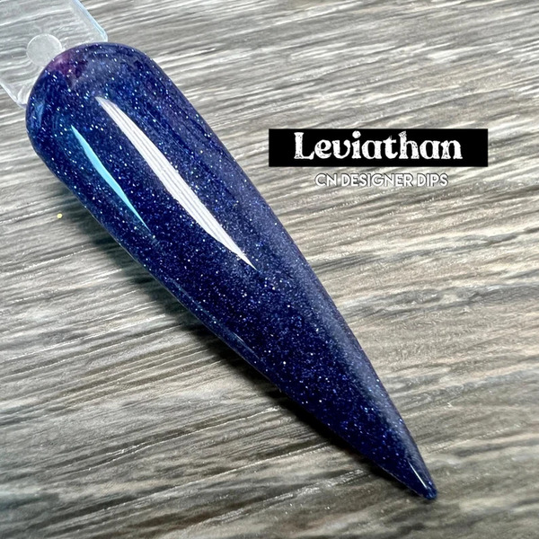 Nail polish swatch / manicure of shade CN Designer Dips Leviathan