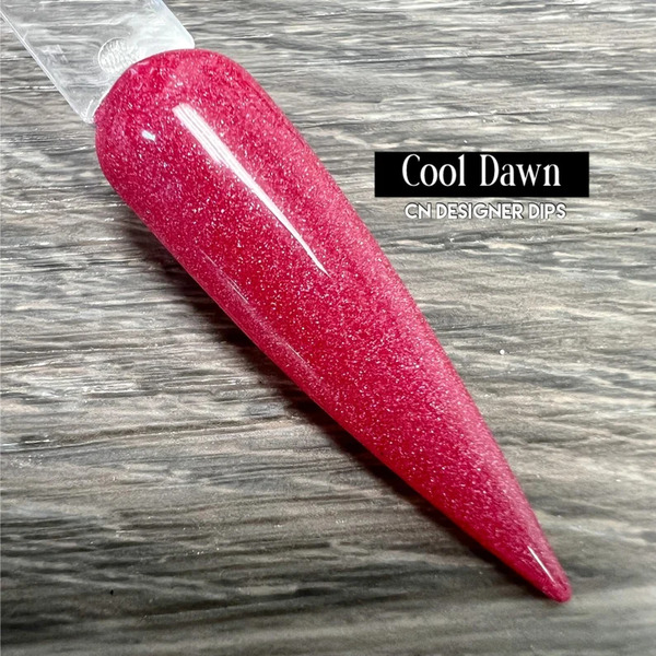 Nail polish swatch / manicure of shade CN Designer Dips Cool Dawn