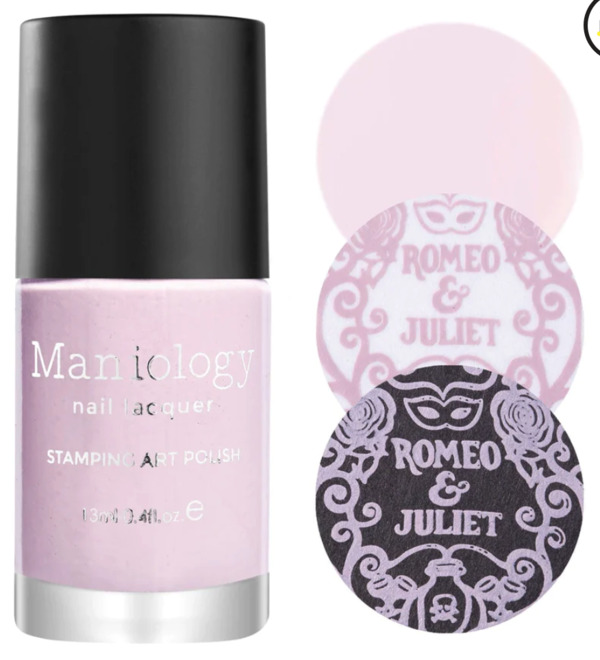 Nail polish swatch / manicure of shade Maniology Nightingale