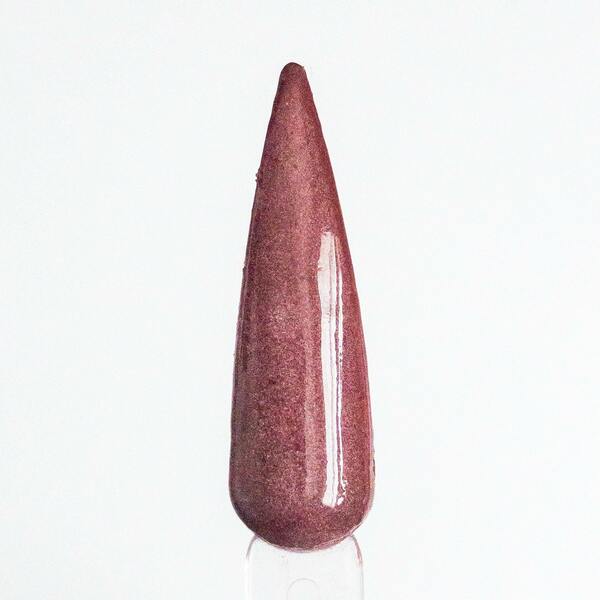 Nail polish swatch / manicure of shade Bombshell Nails Cranberry