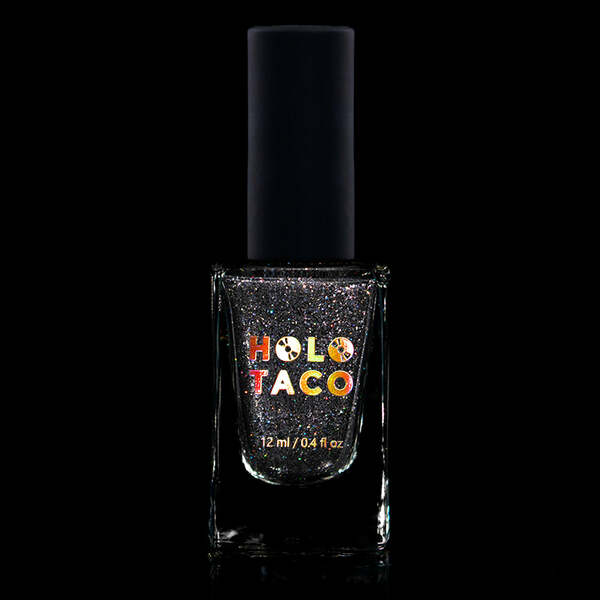 Nail polish swatch / manicure of shade Holo Taco Blacklisted