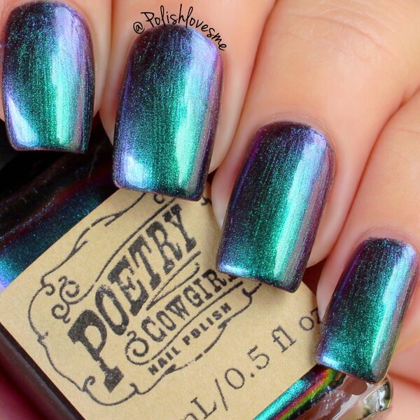 Nail polish swatch / manicure of shade Poetry Cowgirl You Are Enough