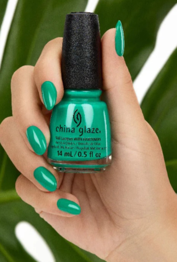 Nail polish swatch / manicure of shade China Glaze Head to Moji-Toes