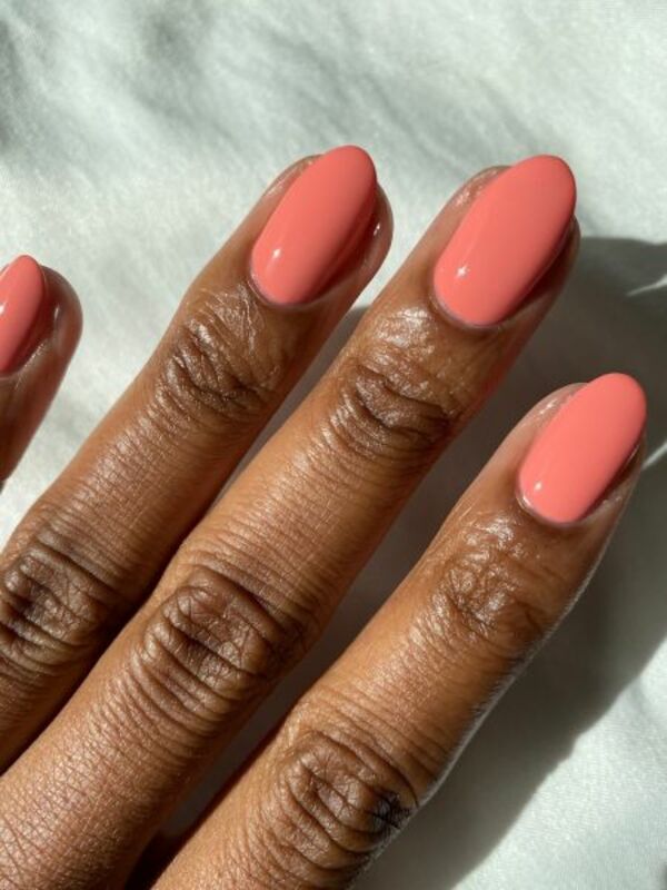 Nail polish swatch / manicure of shade China Glaze Sunset Crew