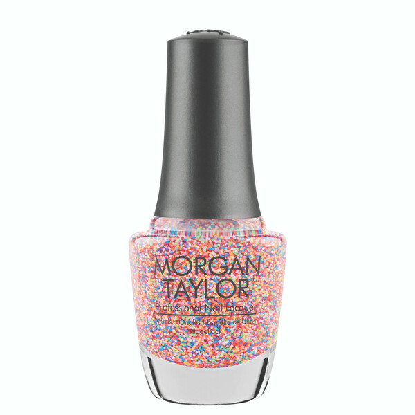 Nail polish swatch / manicure of shade Morgan Taylor Lots of Dots