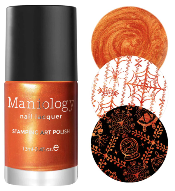 Nail polish swatch / manicure of shade Maniology Doom